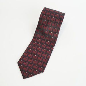 Pierre Balmain couture mens silk tie, like new
